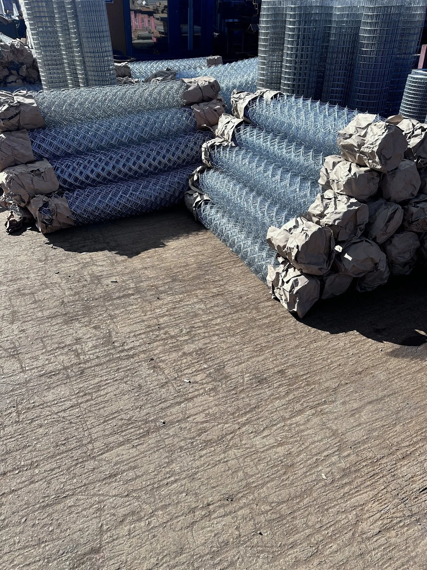 Купить Сетка рабица оцинкованная 1,8х10 м (55х55х1,5)